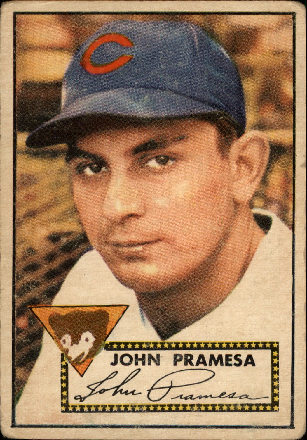 1952 Topps #105 Johnny Pramesa
