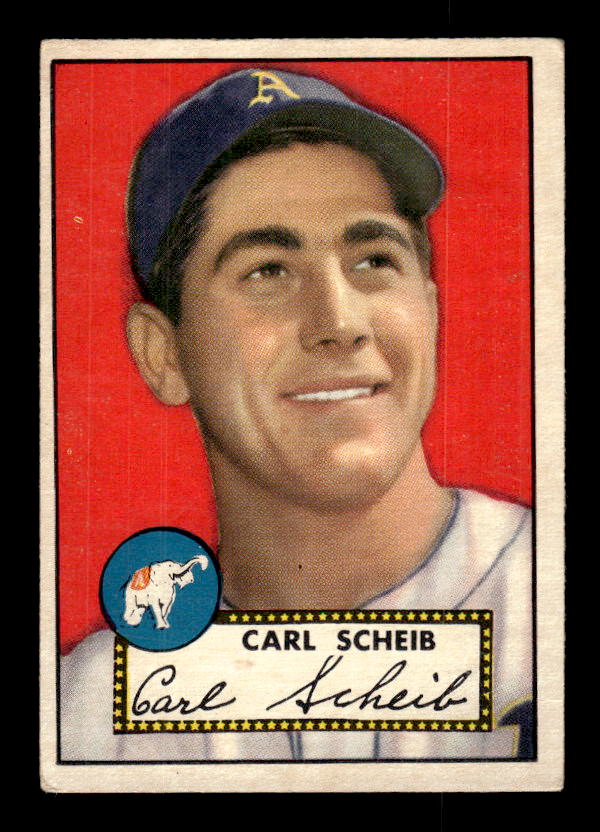 1952 Topps #116 Carl Scheib