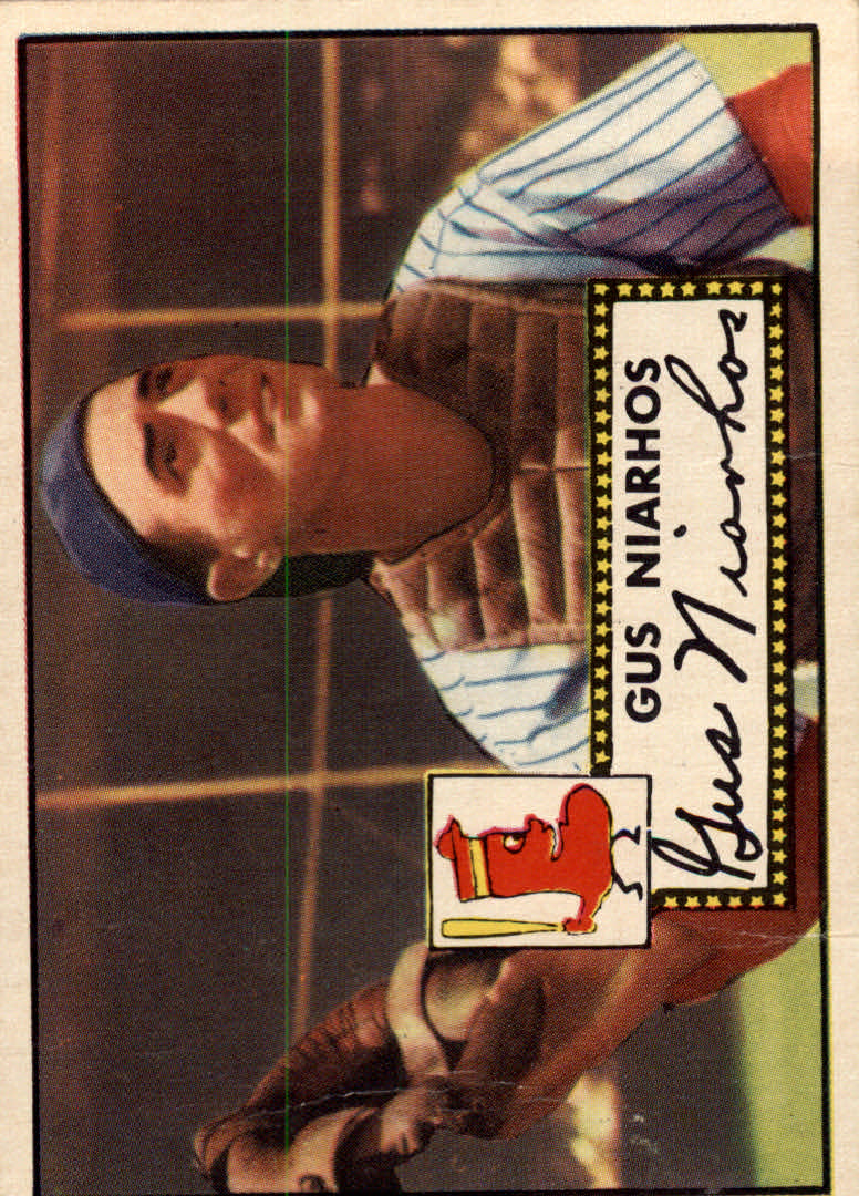 1952 Topps #121 Gus Niarhos