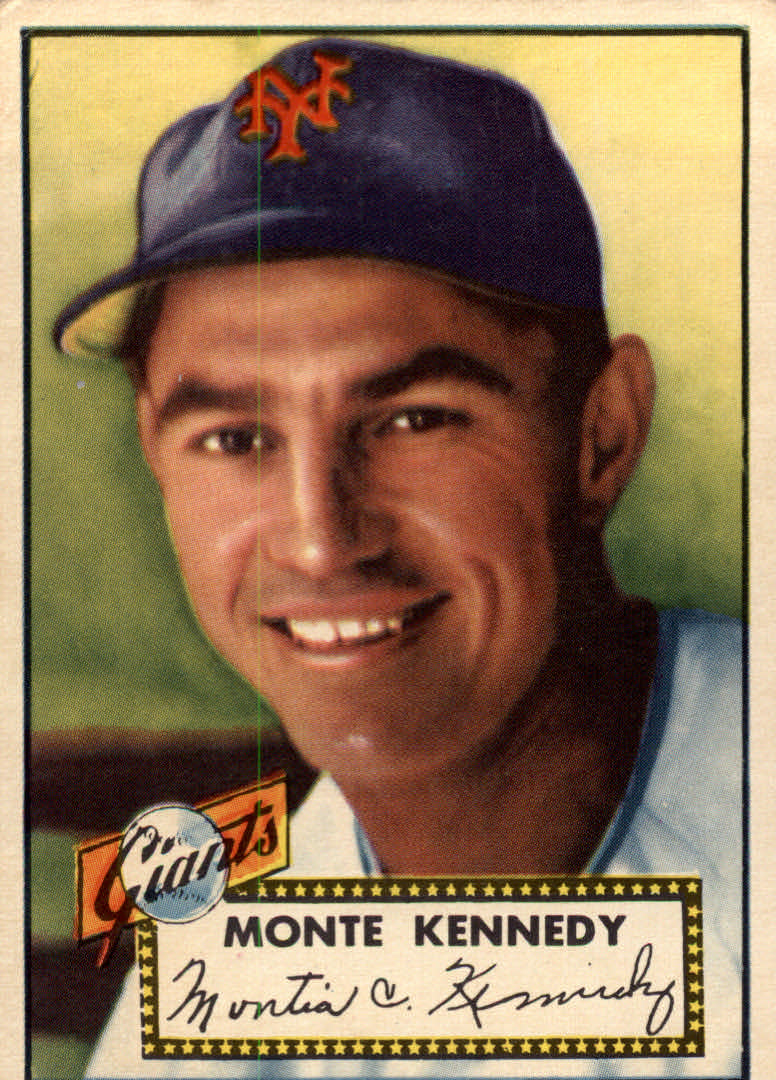 1952 Topps #124 Monte Kennedy