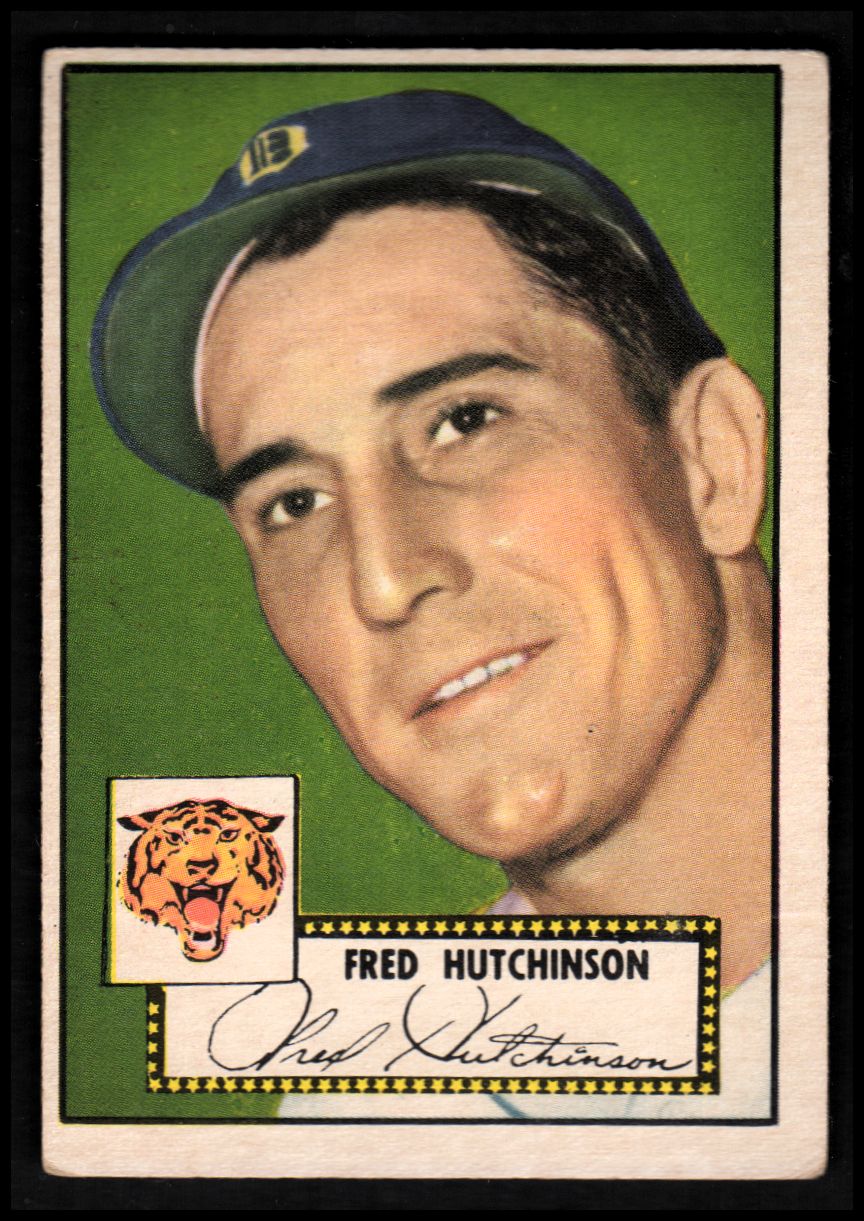 1952 Topps #126 Fred Hutchinson