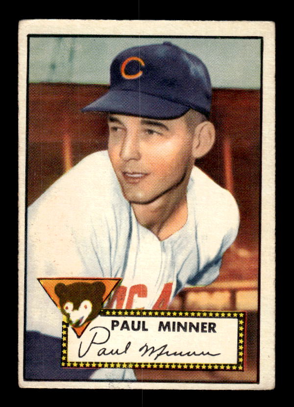 1952 Topps #127 Paul Minner RC