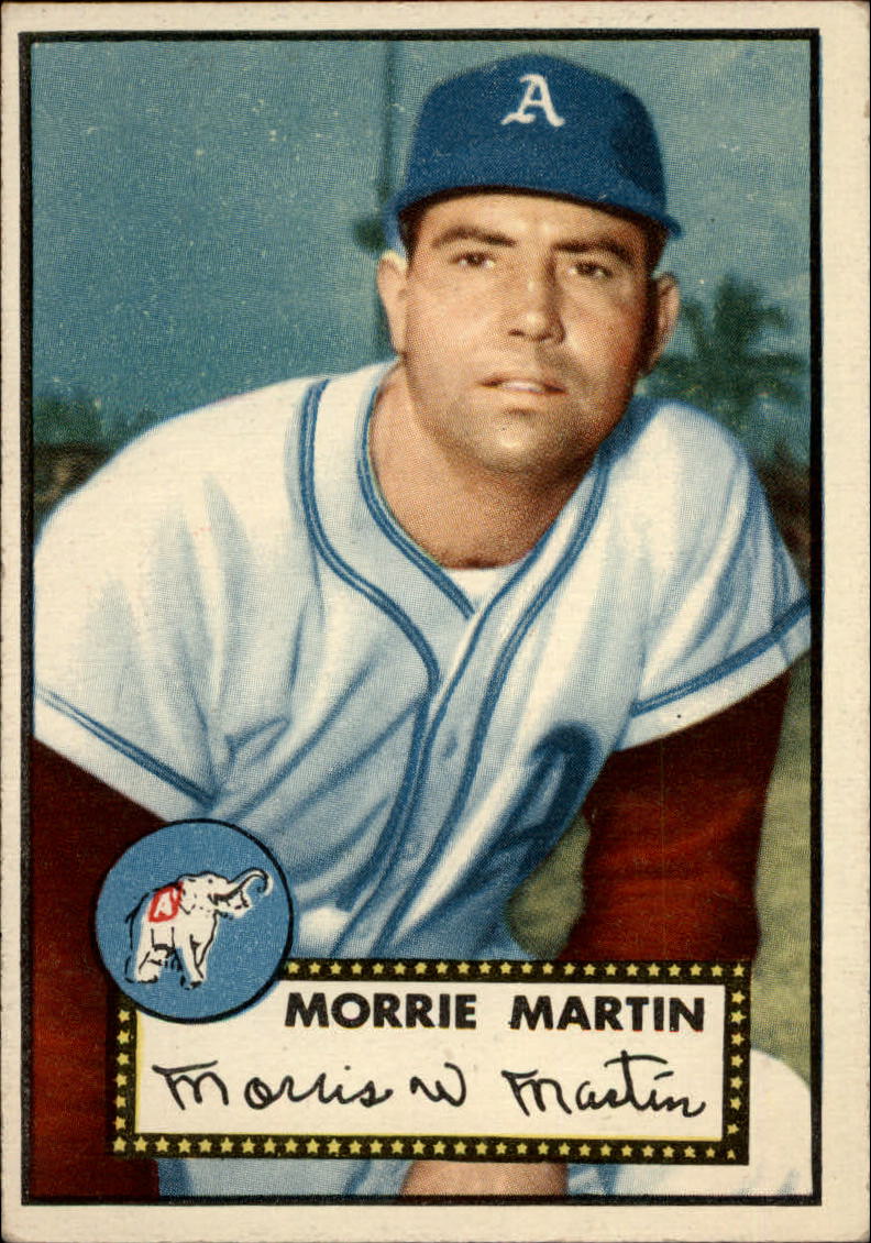 1952 Topps #131 Morrie Martin RC