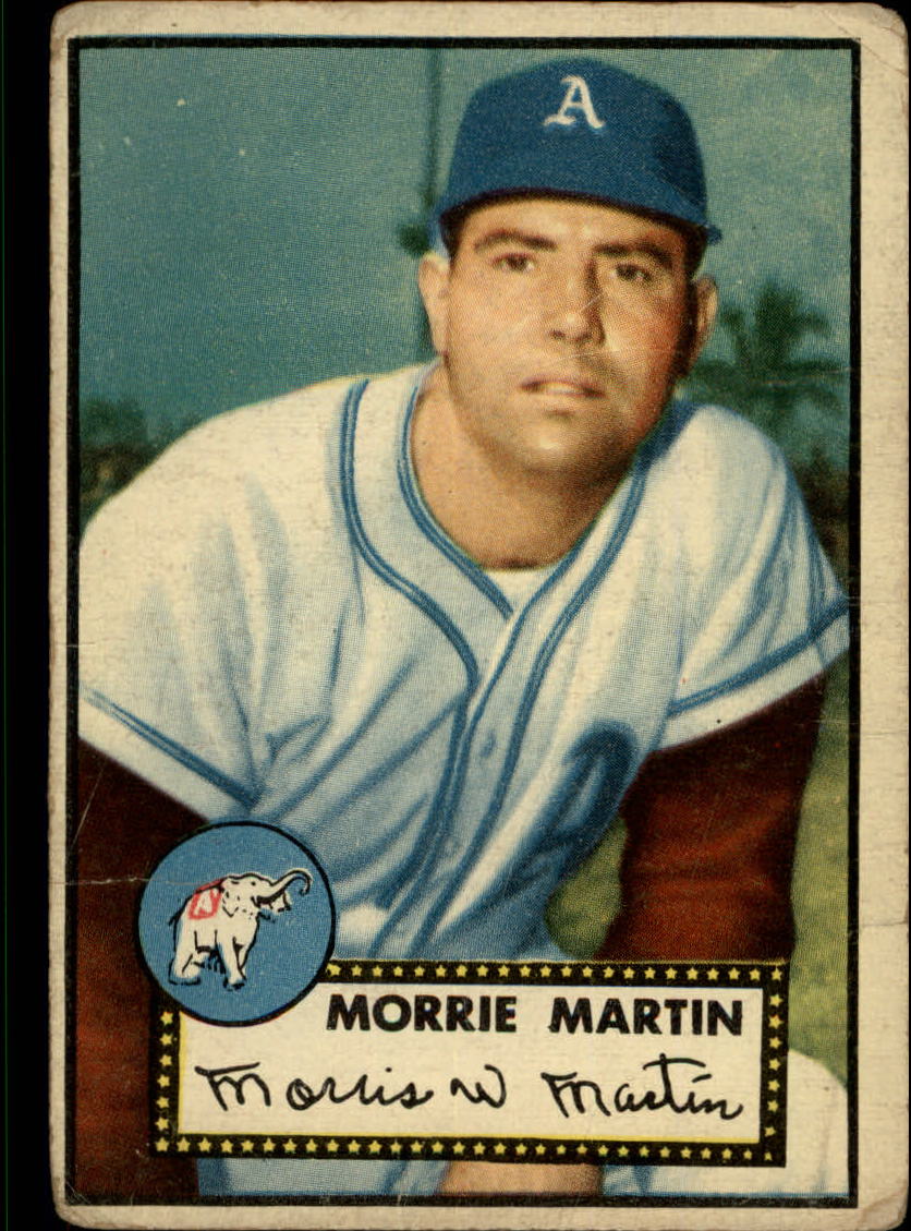 1952 Topps #131 Morrie Martin RC