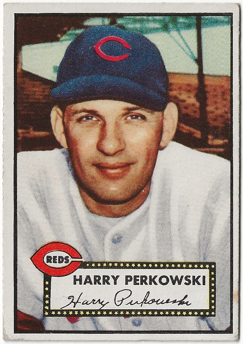 1952 Topps #142 Harry Perkowski RC