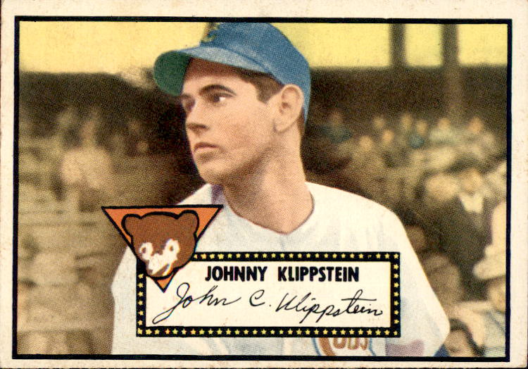 1952 Topps #148 Johnny Klippstein