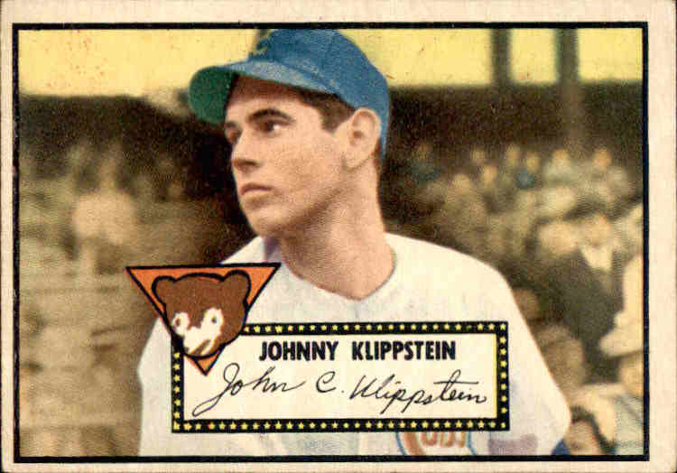 1952 Topps #148 Johnny Klippstein