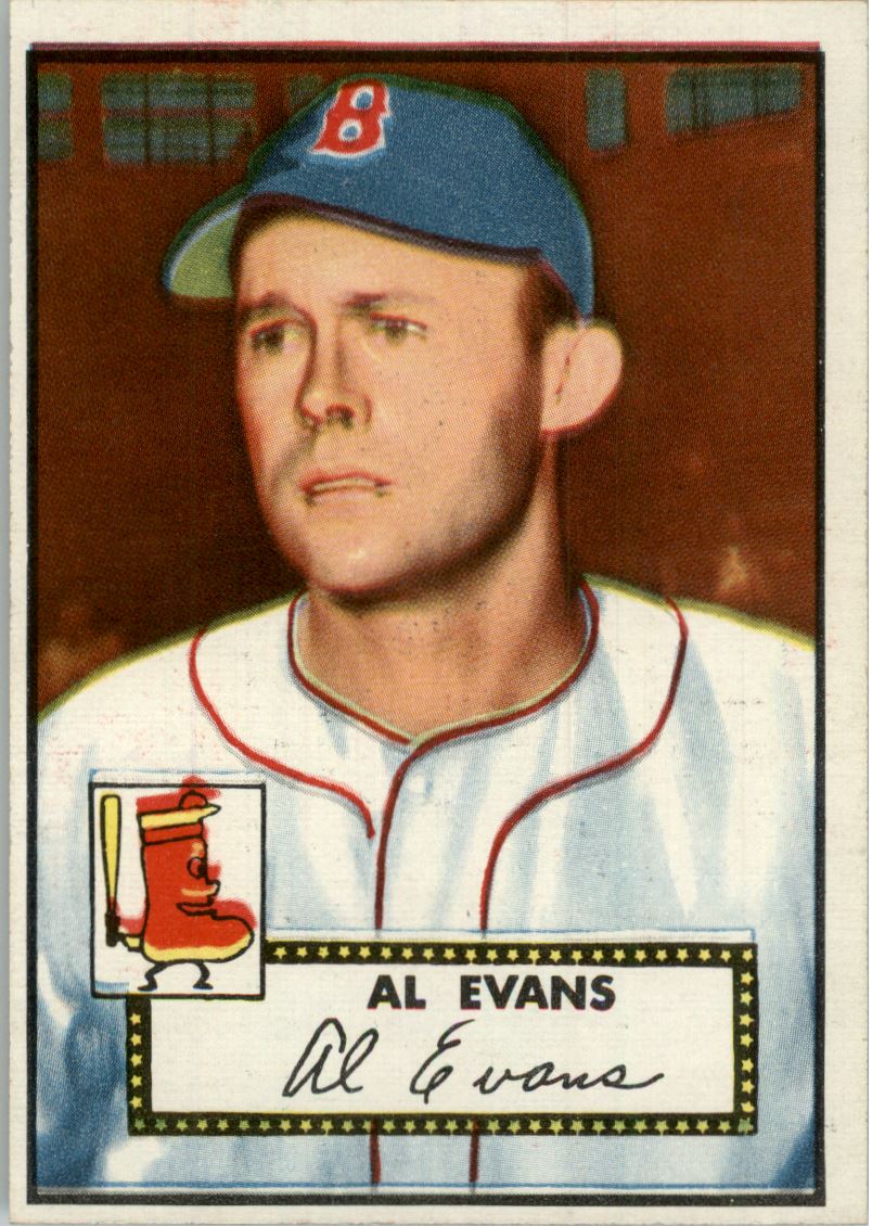 1952 Topps #152 Al Evans