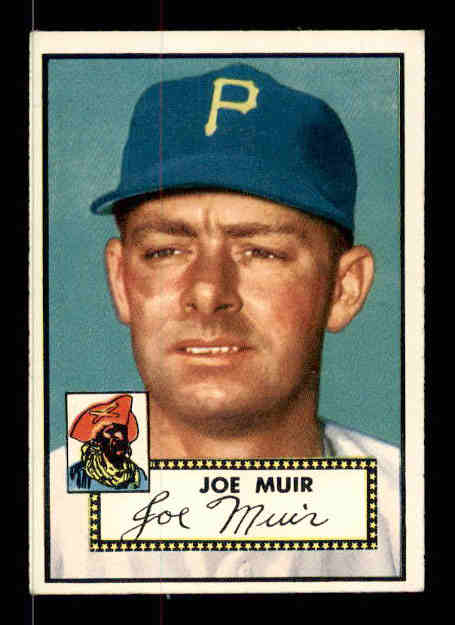 1952 Topps #154 Joe Muir RC