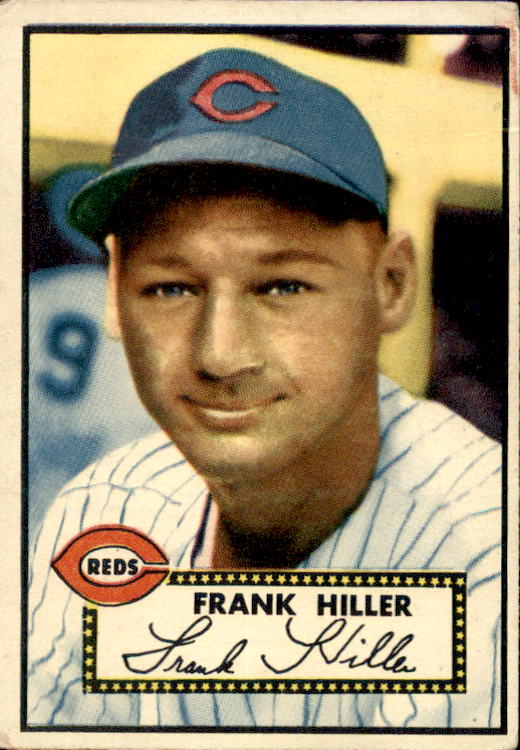 1952 Topps #156 Frank Hiller RC