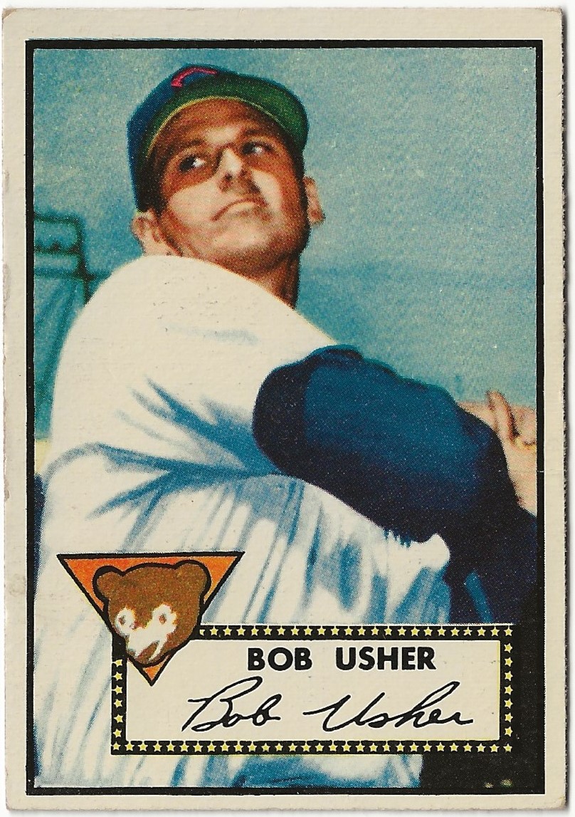 1952 Topps #157 Bob Usher
