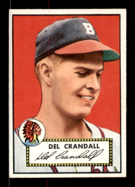 1952 Topps #162 Del Crandall