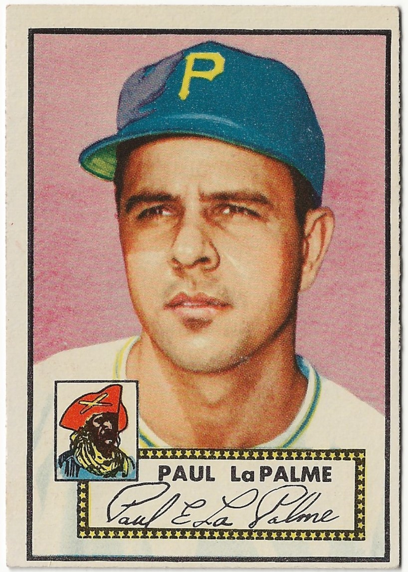 1952 Topps #166 Paul LaPalme RC