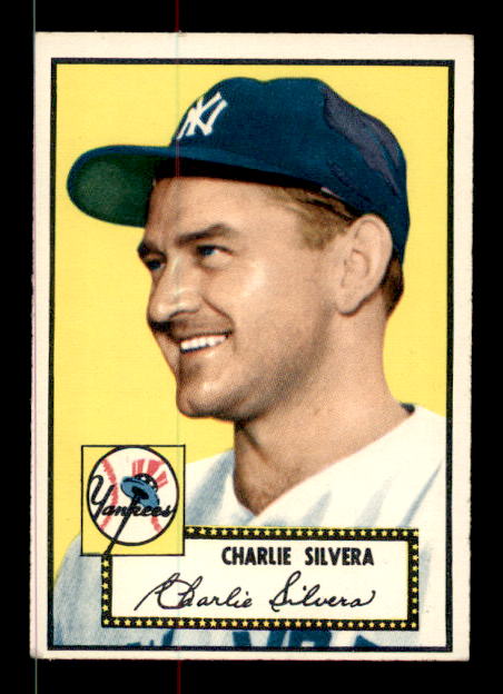 1952 Topps #168 Charlie Silvera RC