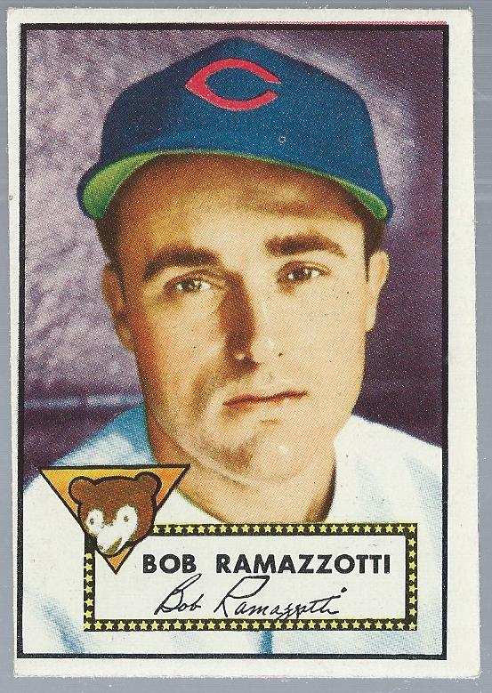 1952 Topps #184 Bob Ramazzotti