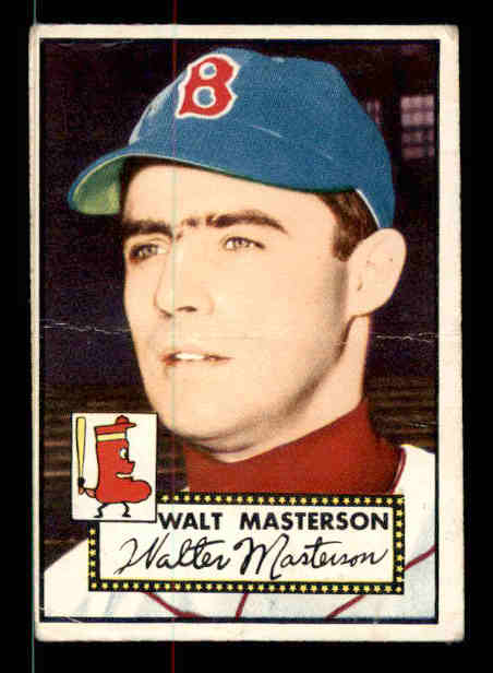 1952 Topps #186 Walt Masterson