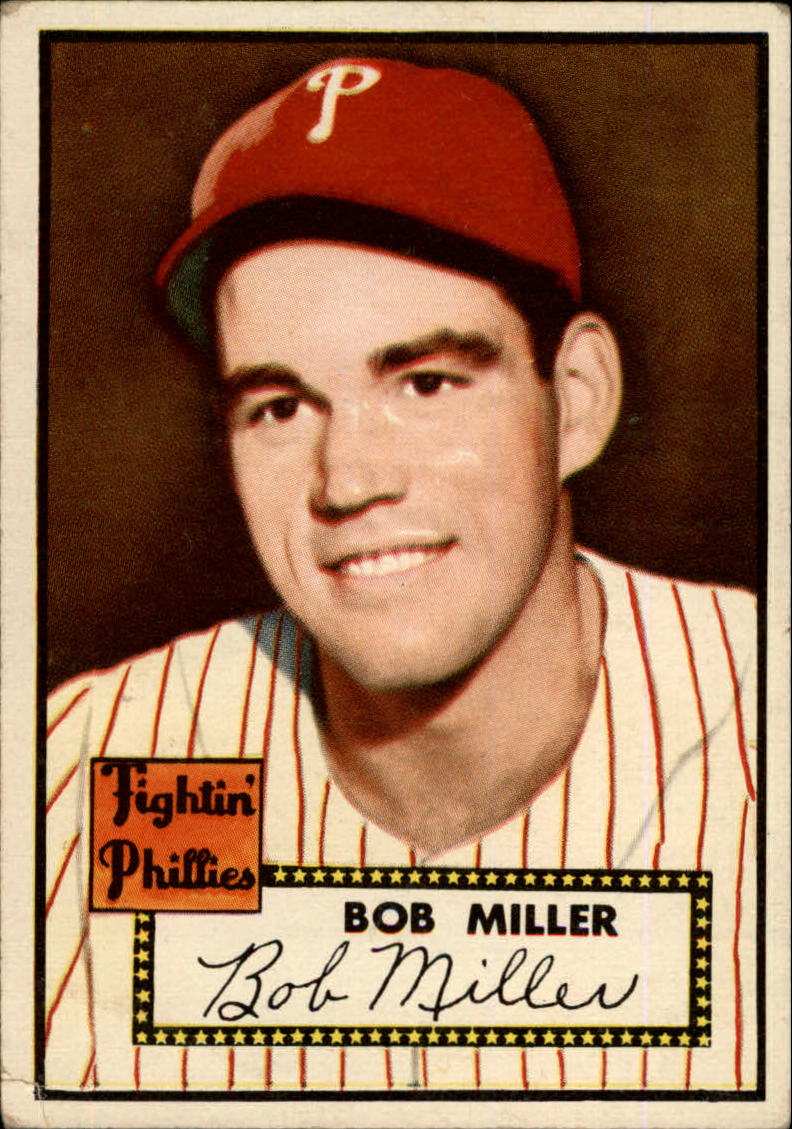 1952 Topps #187 Bob Miller