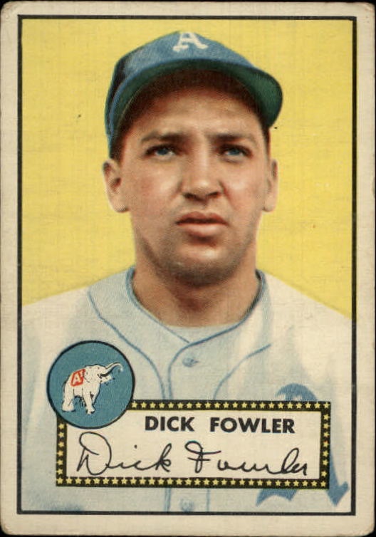 1952 Topps #210 Dick Fowler
