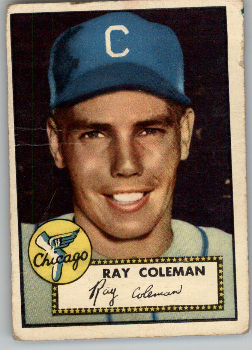 1952 Topps #211 Ray Coleman