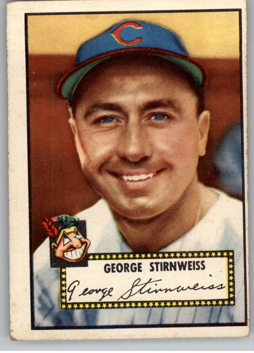 1952 Topps #217 Snuffy Stirnweiss