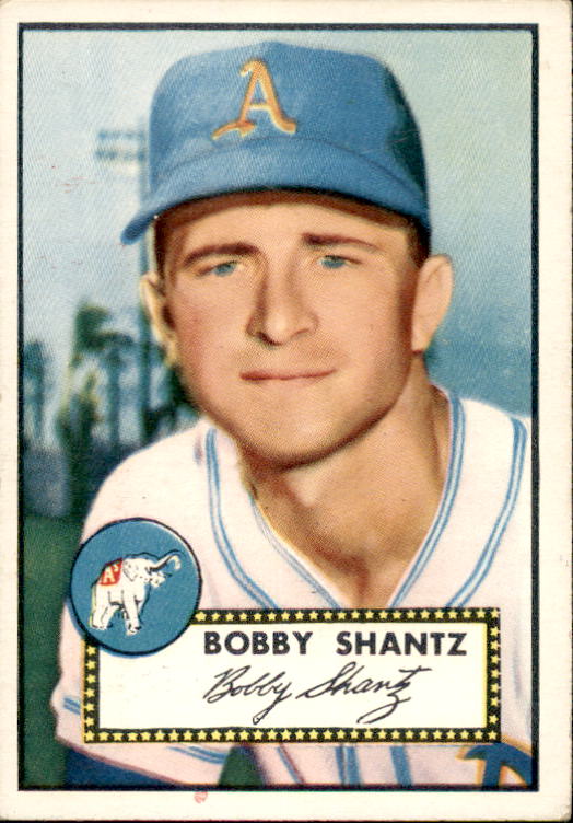 1952 Topps #219 Bobby Shantz