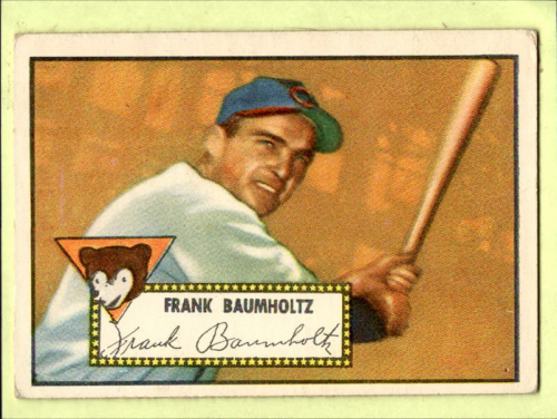 1952 Topps #225 Frank Baumholtz