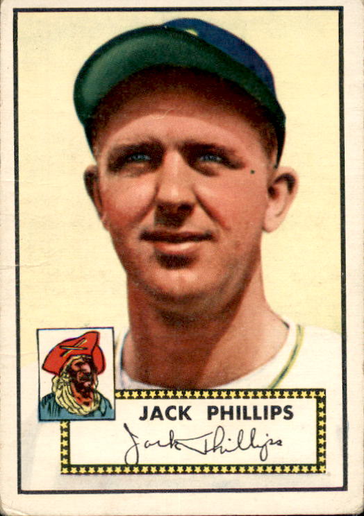 1952 Topps #240 Jack Phillips RC