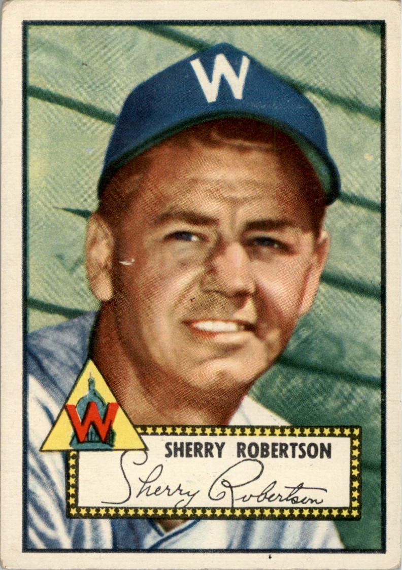 1952 Topps #245 Sherry Robertson
