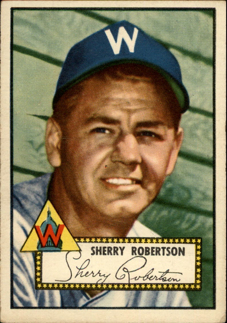 1952 Topps #245 Sherry Robertson