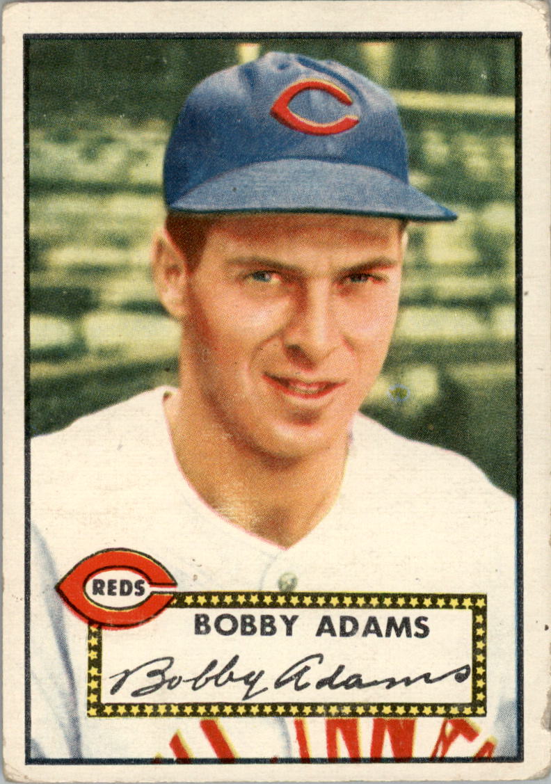 1952 Topps #249 Bobby Adams