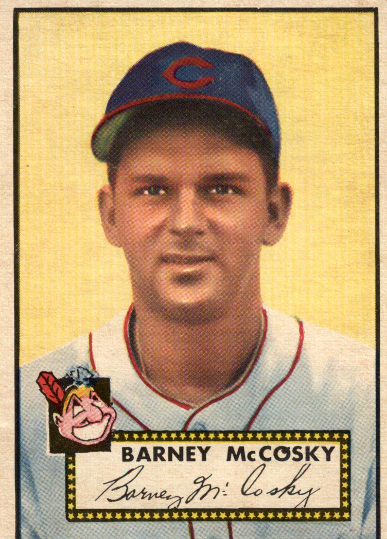 1952 Topps #300 Barney McCosky SP