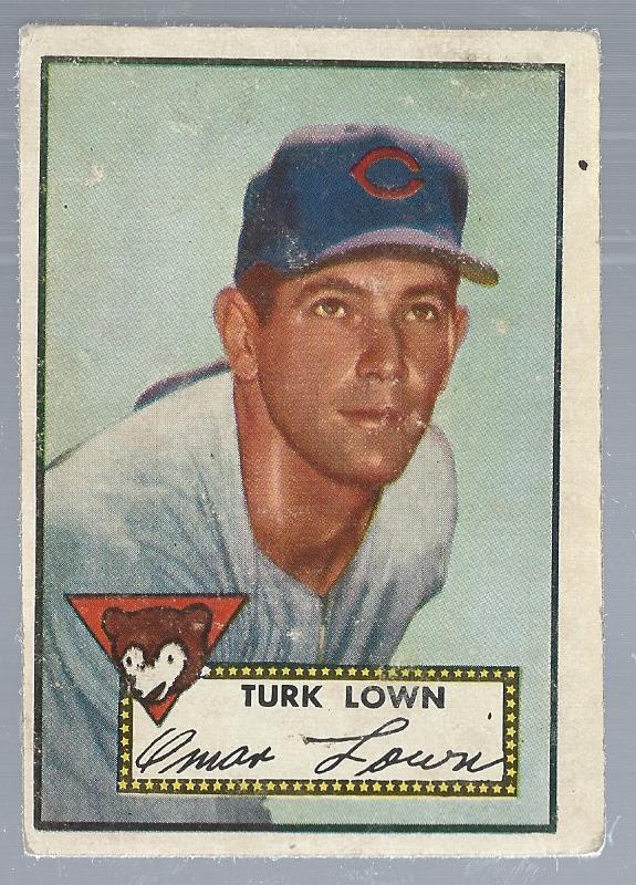 1952 Topps #330 Turk Lown RC