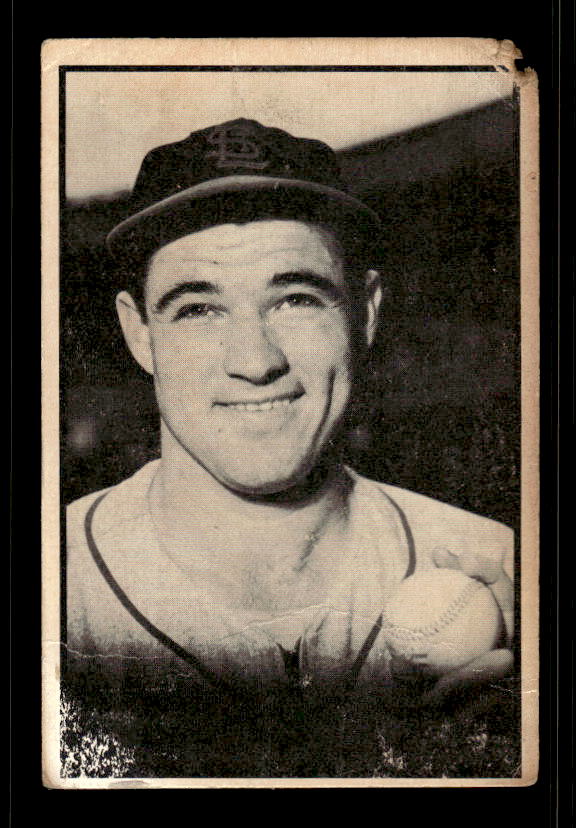 1953 Bowman Black and White #23 Wilmer Mizell
