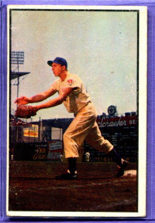 1953 Bowman Color #92 Gil Hodges