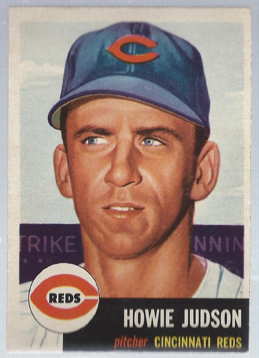 1953 Topps #12 Howie Judson DP