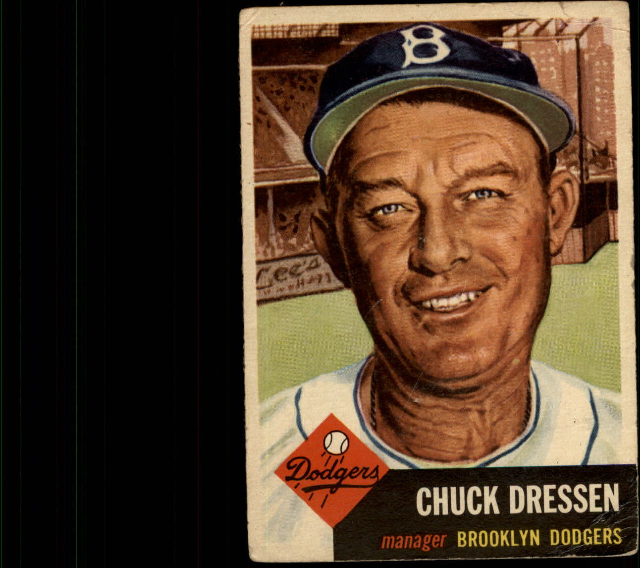 1953 Topps #50 Chuck Dressen MG DP