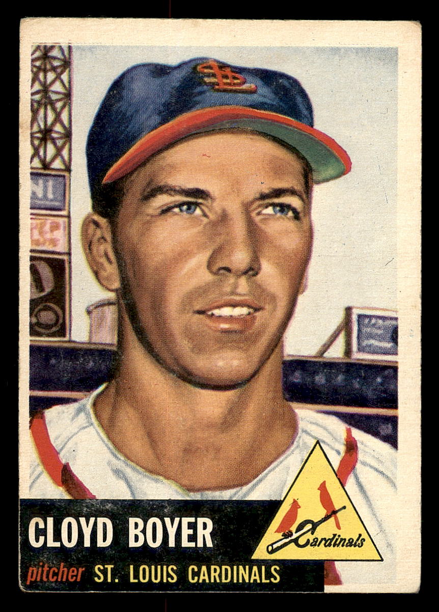 1953 Topps #60 Cloyd Boyer DP