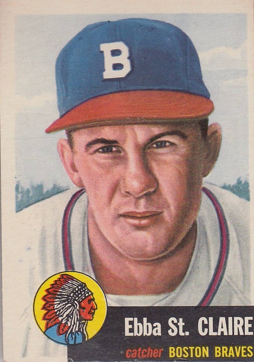 1953 Topps #91 Ebba St.Claire DP