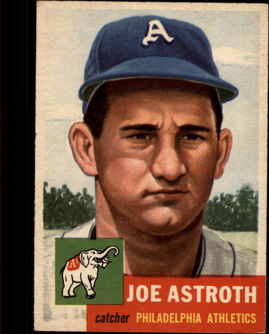1953 Topps #103 Joe Astroth DP