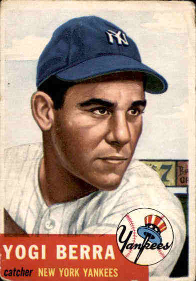 1953 Topps #104 Yogi Berra