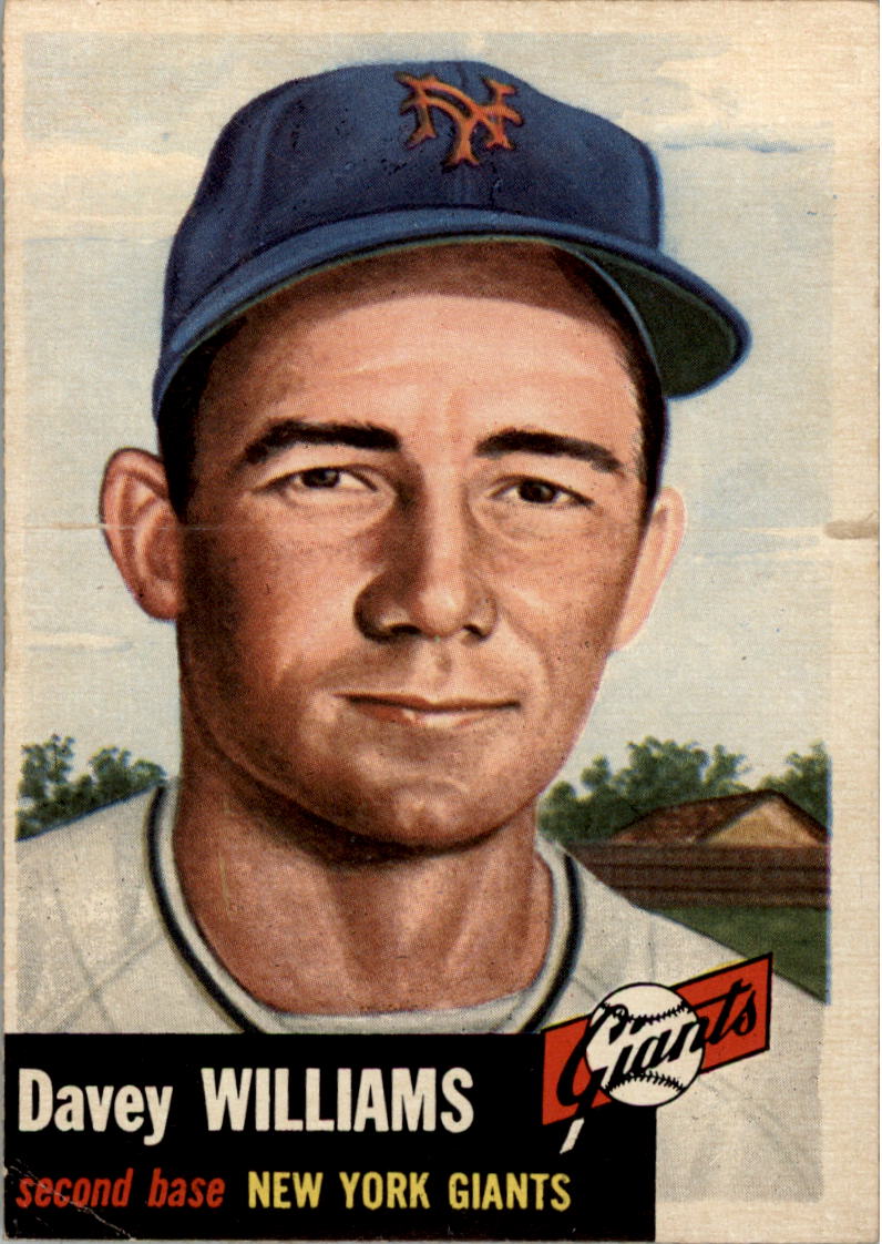 1953 Topps #120 Davey Williams