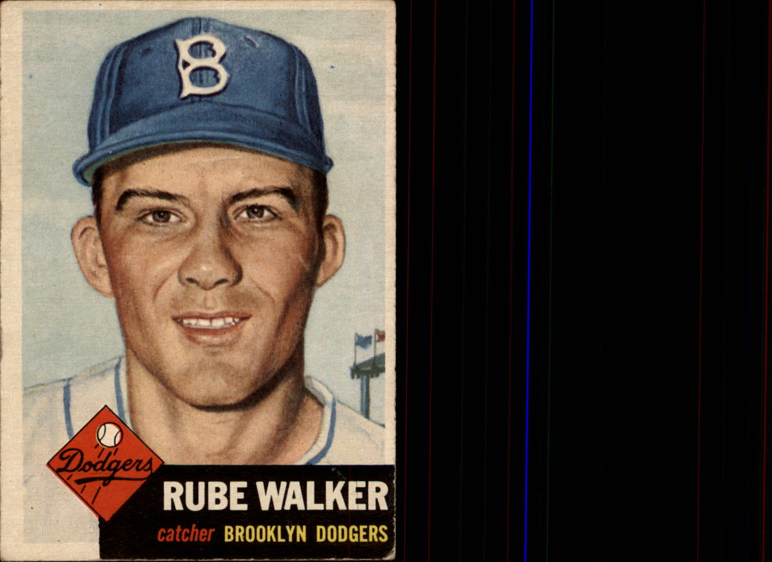 1953 Topps #134 Rube Walker