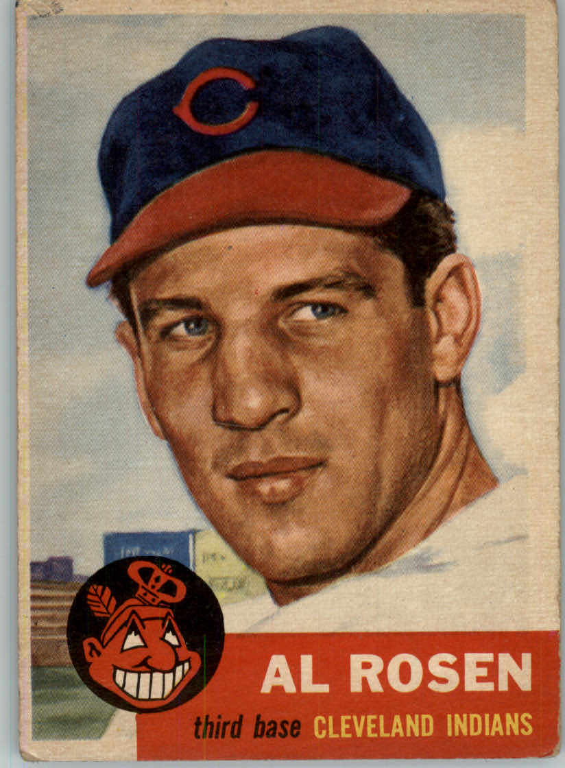 1953 Topps #135 Al Rosen DP