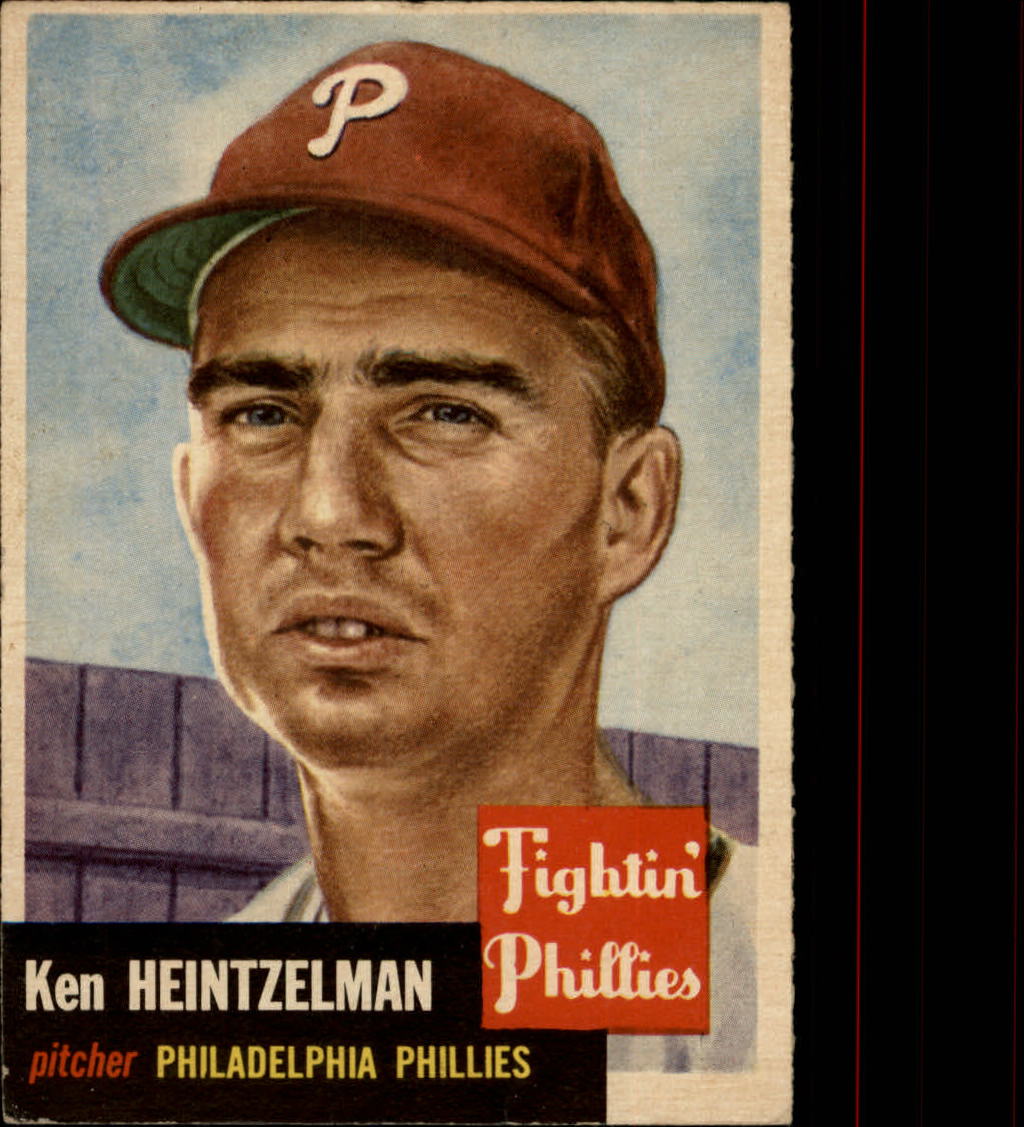 1953 Topps #136 Ken Heintzelman DP