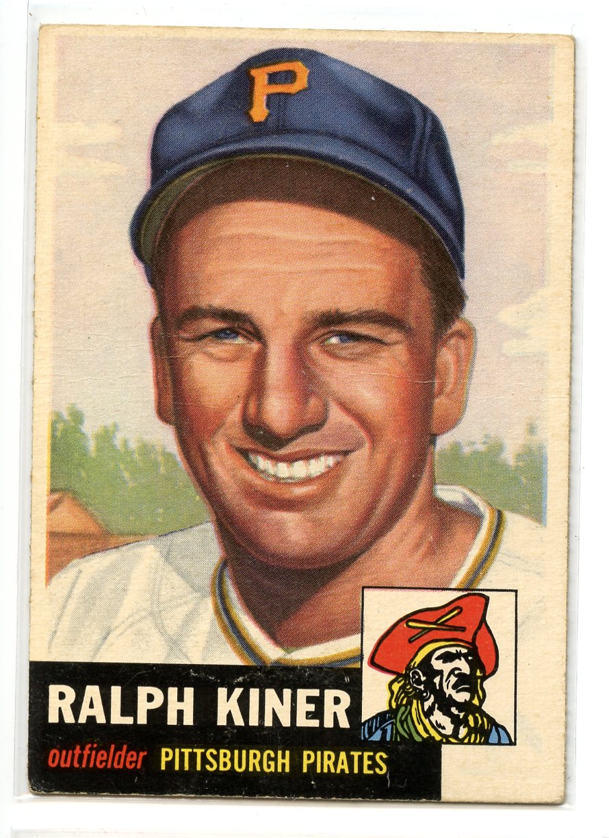 1953 Topps #191 Ralph Kiner