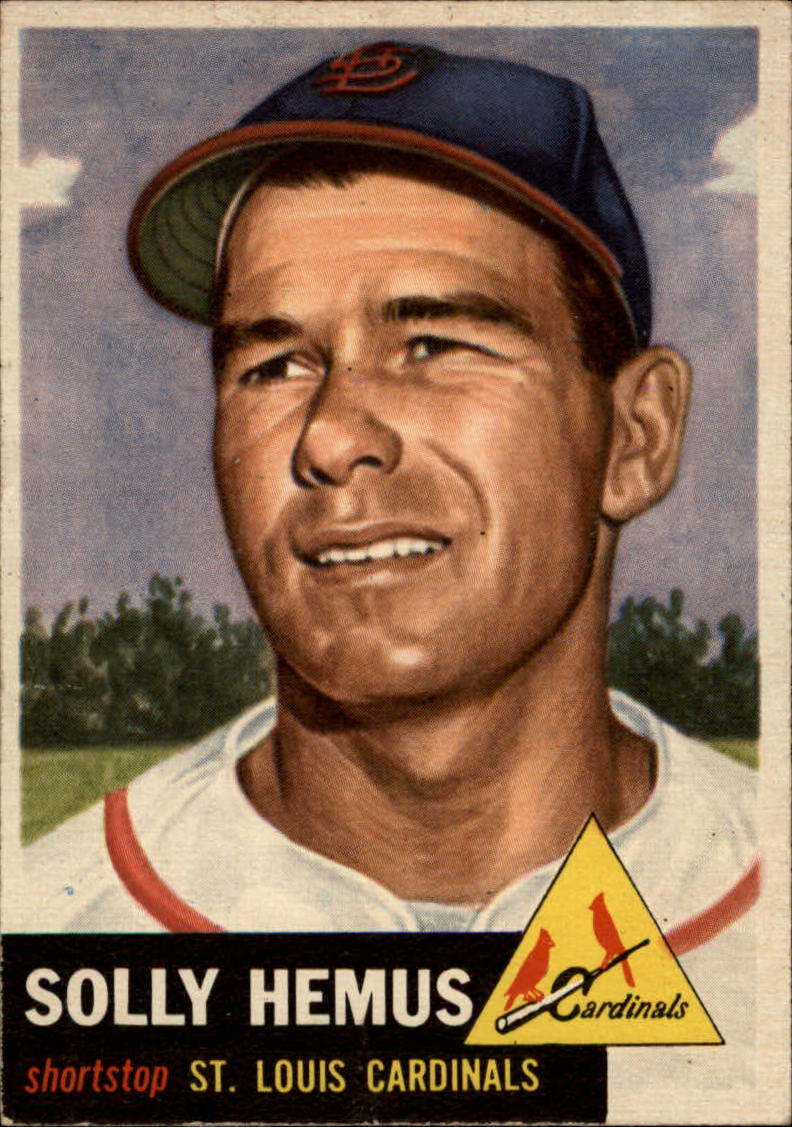 1953 Topps #231 Solly Hemus DP