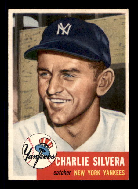 1953 Topps #242 Charlie Silvera