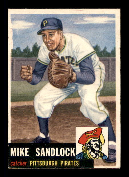 1953 Topps #247 Mike Sandlock DP RC
