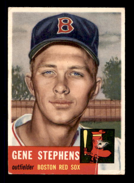 1953 Topps #248 Gene Stephens DP RC