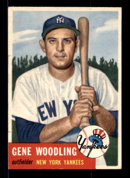 1953 Topps #264 Gene Woodling DP